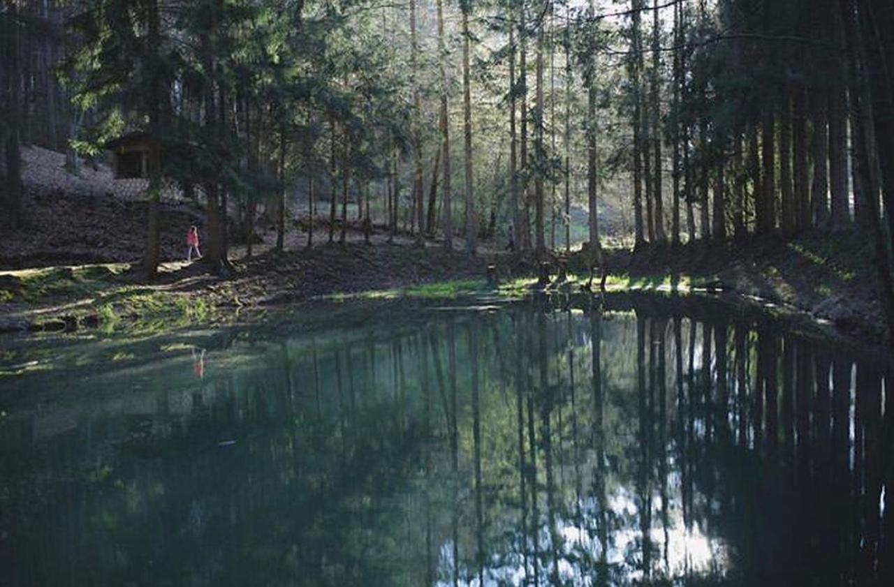 Ferienhaus "Gestiefelter Kater" Am See Im Bergland Kirchheim  Exteriér fotografie