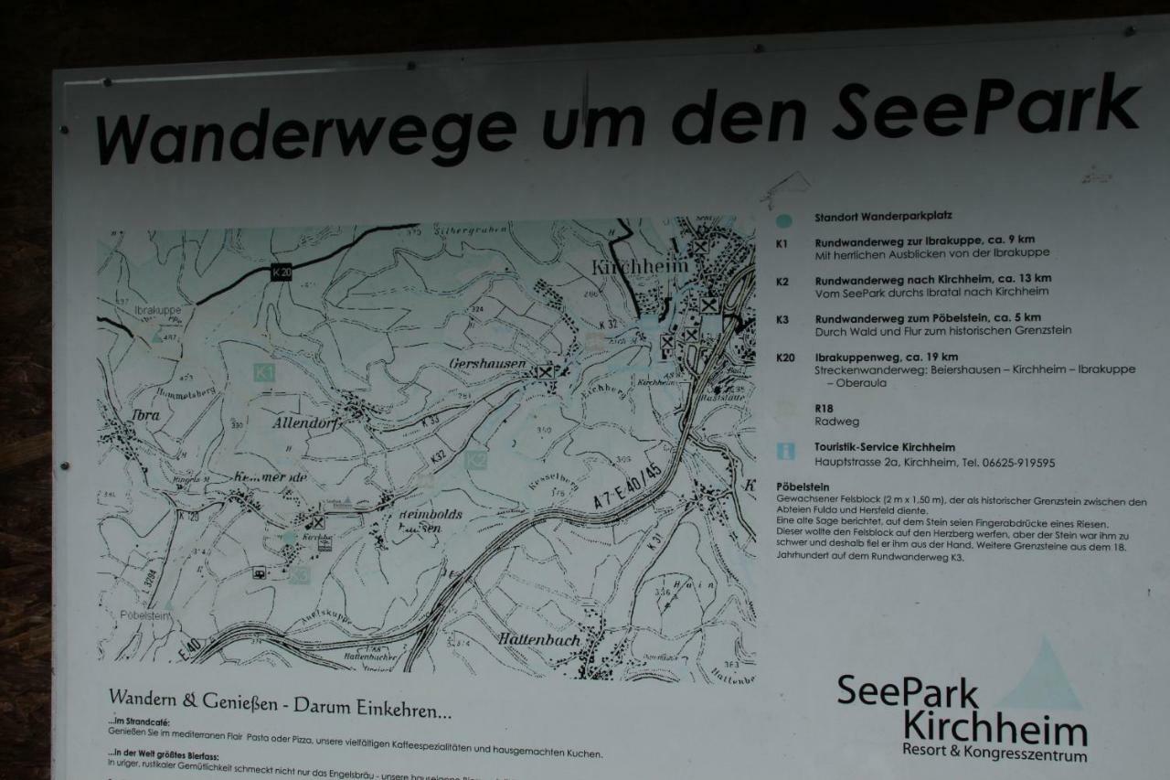 Ferienhaus "Gestiefelter Kater" Am See Im Bergland Kirchheim  Exteriér fotografie